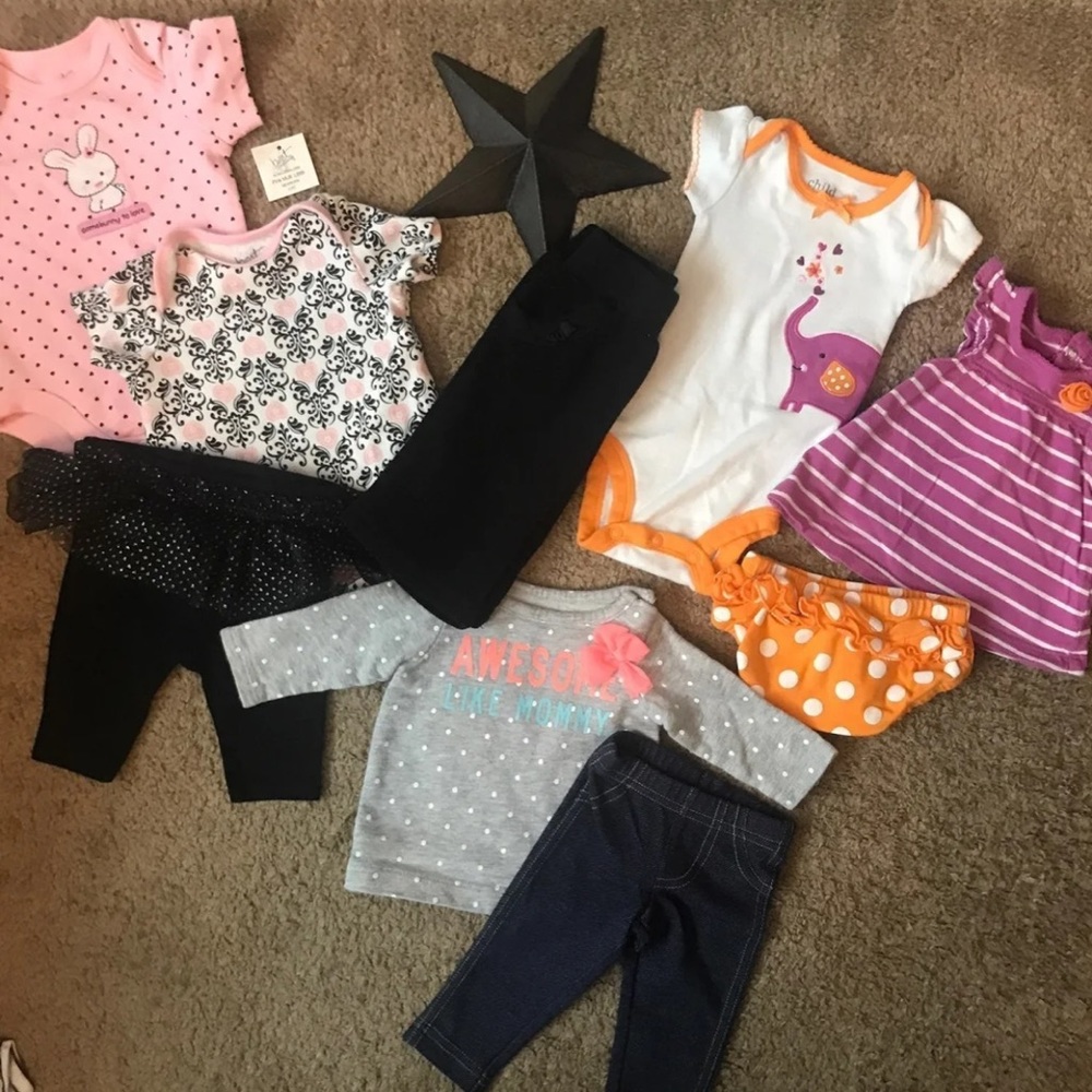 Newborn baby girl outfits